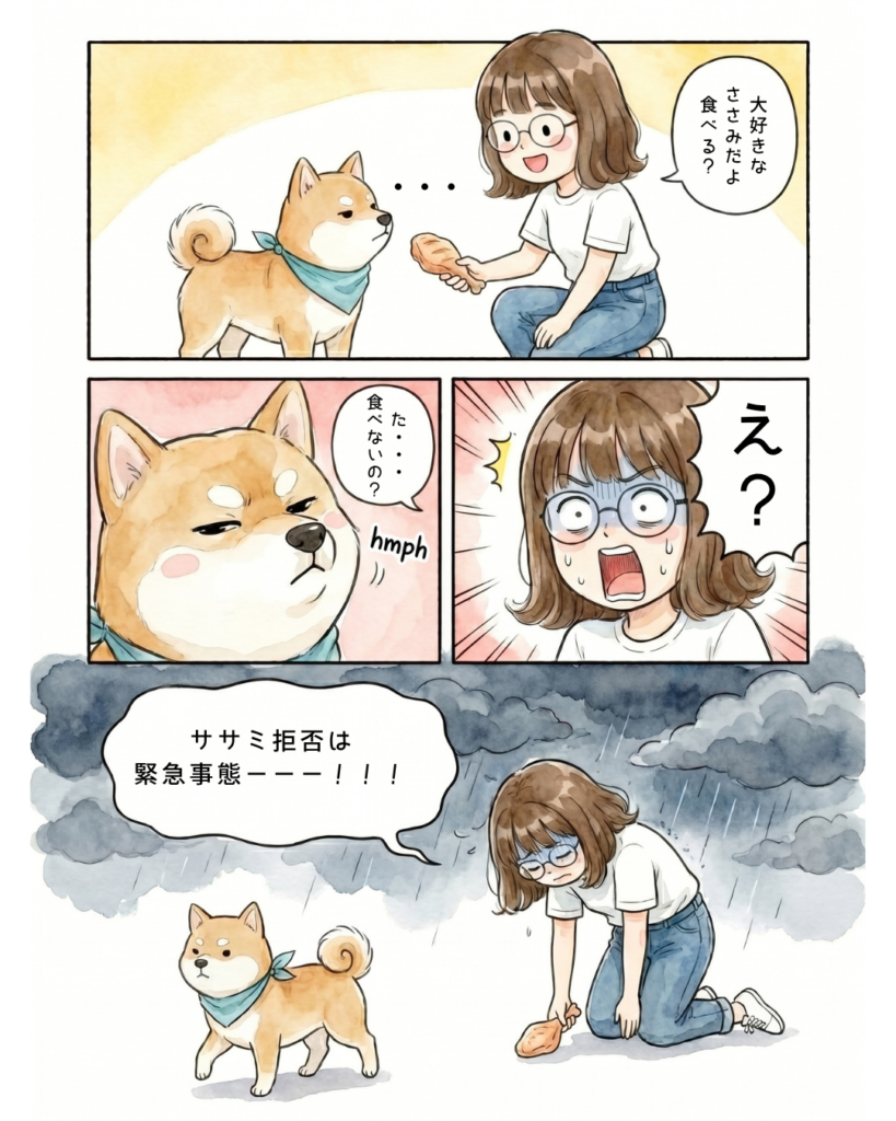 【犬の天気痛？】台風前に愛犬の様子が違う…寝る・食欲低下・ソワソワするときの対策漫画02