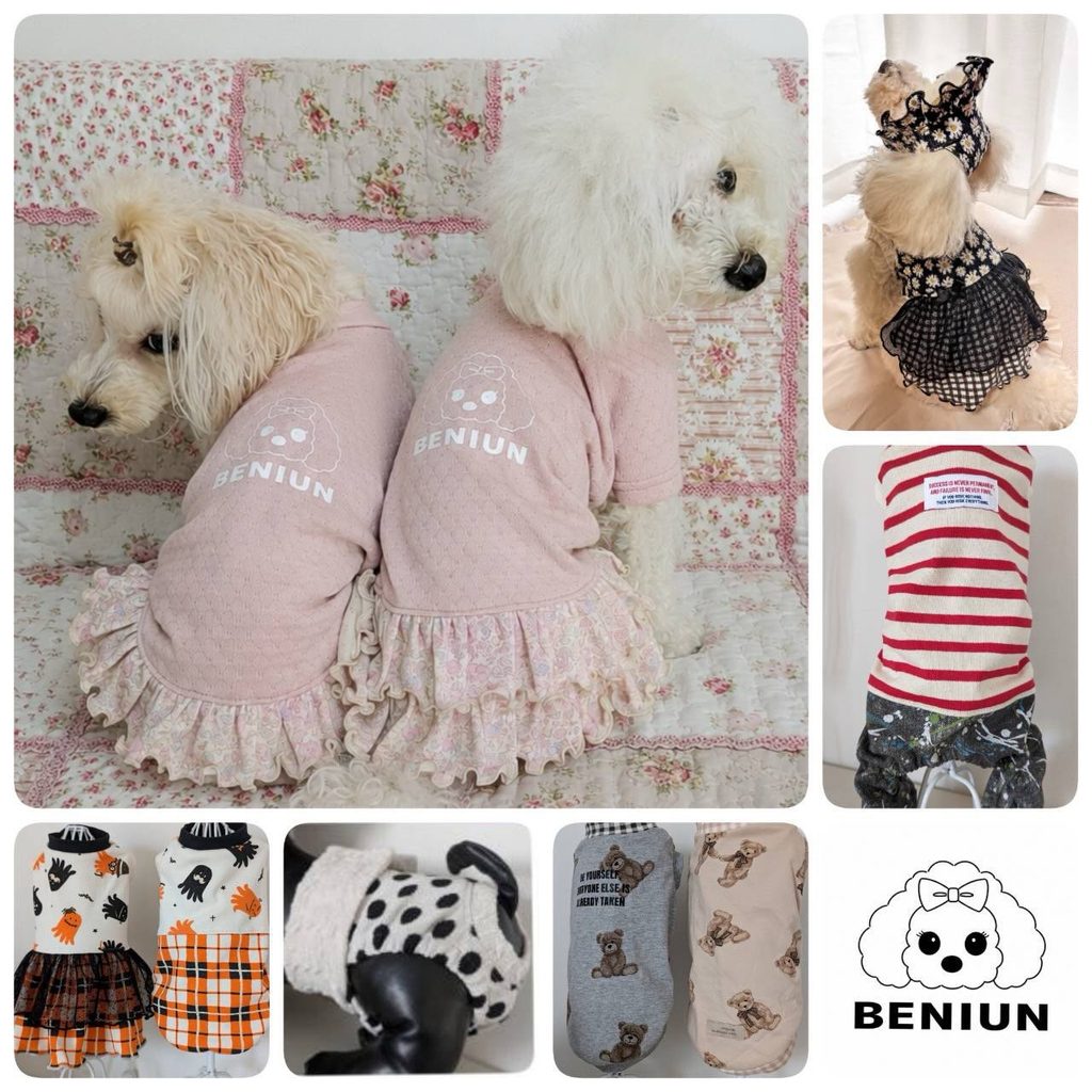 着心地とやさしさにこだわったハンドメイド犬服「BENIUN -ベニアン-」